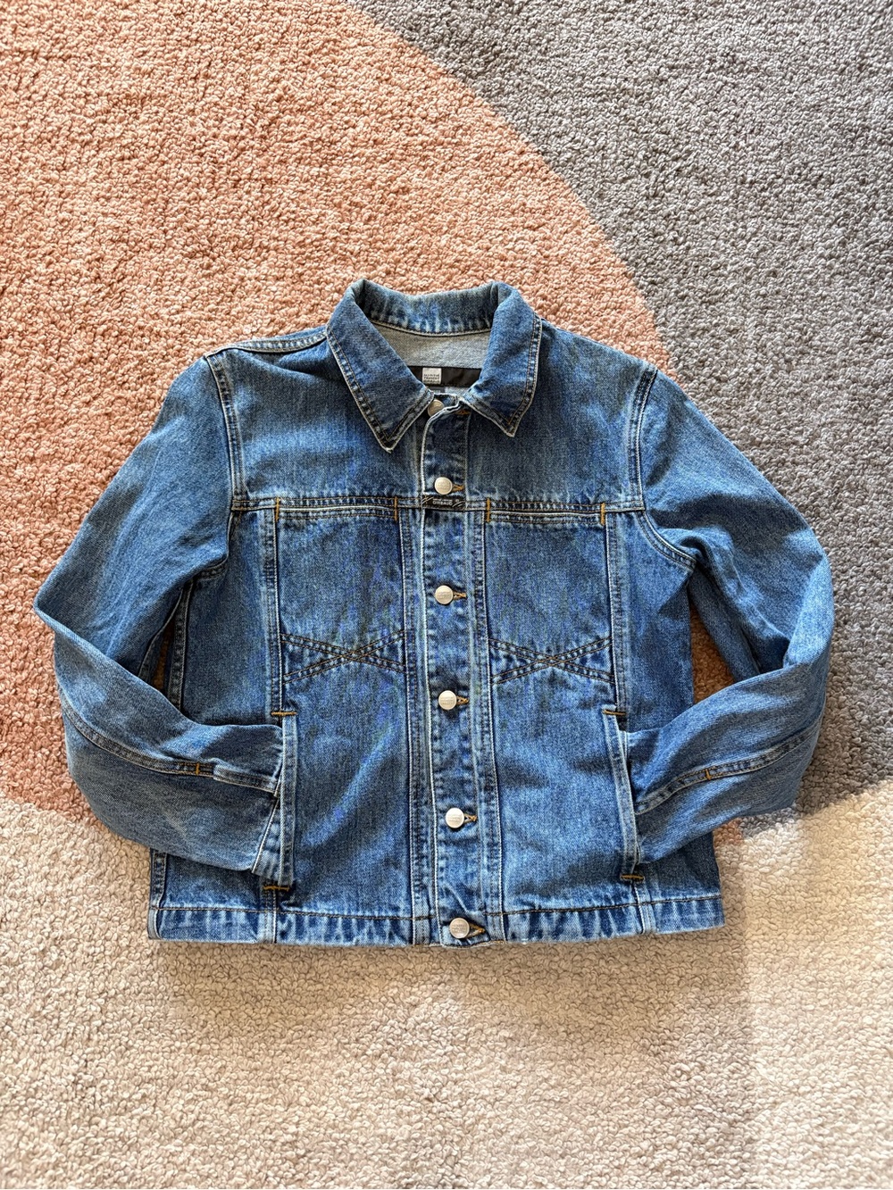 Marithe + Francois Girbaud M Vintage French Denim Jacket Streetwear Y2K HipHop